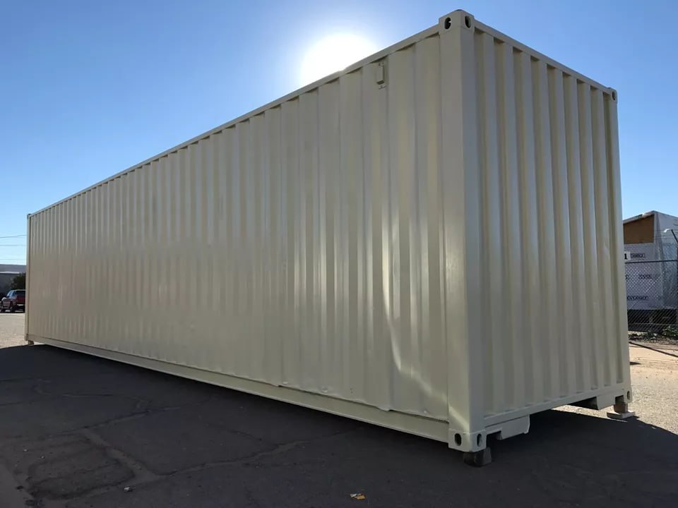 40FT HIGH CUBE CONTAINER WITH 4 ROLL UP DOORS - Image 3